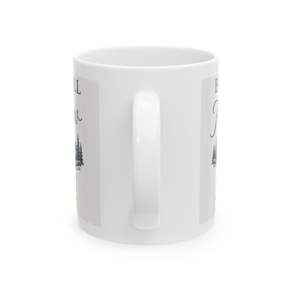 Rustic 'Be Still My Soul' Ceramic Coffee Mug – Inspirational Faith Gift (11oz & 15oz)
